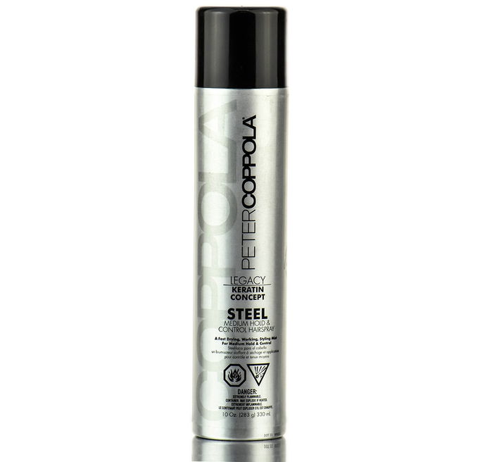 Peter Coppola Keratin Concept Steel Medium Hold & Control Hairspray Peter Coppola Keratin Concept Steel Medium Hold & Control Hairspray