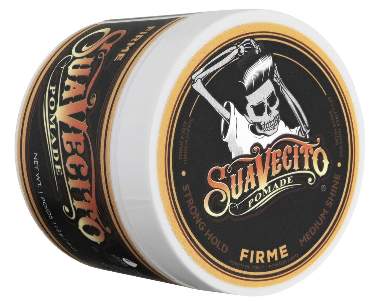 4 oz, Suavecito Pomade X Tribal Firme Hold | SleekShop