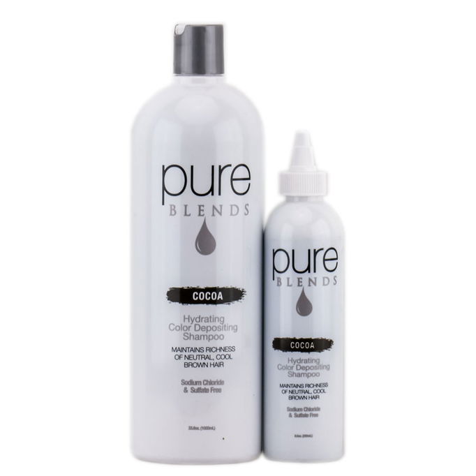 Pure Blends Hydrating Color Depositing Shampoo - Cocoa