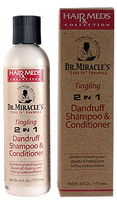 Dr. Miracle's 2 in 1 Tingling Dandruff Shampoo & Conditioner