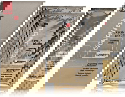 Goldwell Oxycur Platin Lightening System Highlights