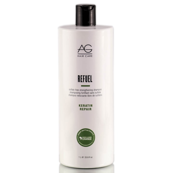 AG Keratin Repair Refuel Sulfate-Free Strengthening Shampoo-image1