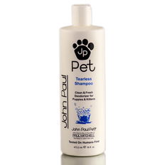 John Paul Pet Tearless Puppy & Kitten Shampoo - gentle care for dogs & cats for any age
