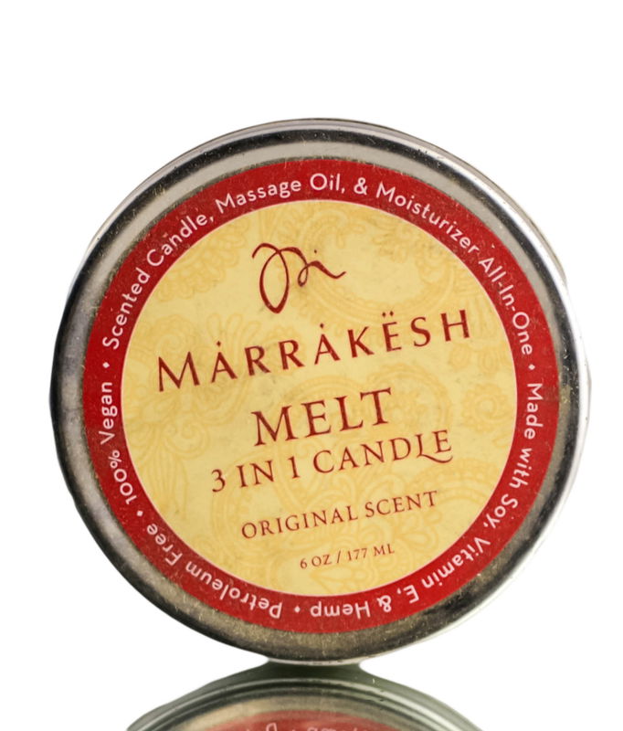 Earthly Body Massage Oil Mosturizer 3-in-1 Suntouched Candle