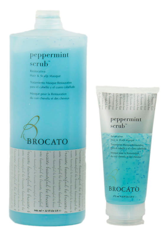 Brocato Peppermint Scrub - Restorative Hair & Scalp Masque