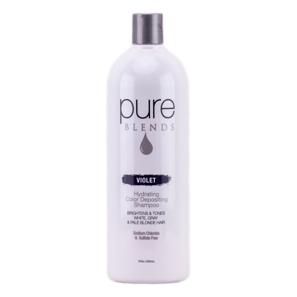Pure Blends Hydrating Color Depositing Shampoo - Violet-image1 Pure Blends Hydrating Color Depositing Shampoo - Violet-image1