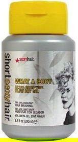 Short Sexy Hair What A Body Ultra Bodifying Blow Dry Gel Short Sexy Hair What A Body Ultra Bodifying Blow Dry Gel