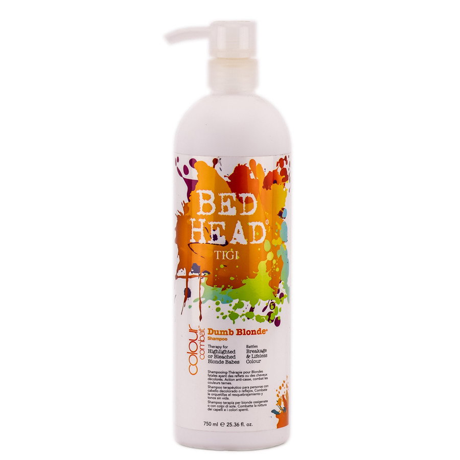 Tigi Bed Head Colour Combat Dumb Blonde Shampoo-image1 Tigi Bed Head Colour Combat Dumb Blonde Shampoo-image1