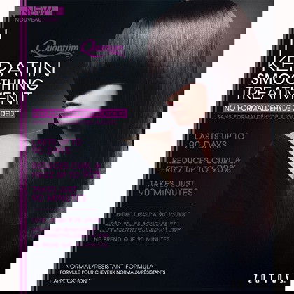 Quantum Keratin Smoothing Treatment Normal / Resistant Formula Quantum Keratin Smoothing Treatment Normal / Resistant Formula