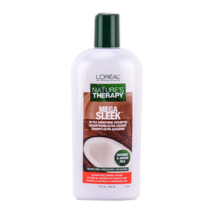 L'Oreal Nature's Therapy Mega Sleek Ultra Smoothing Shampoo-image1