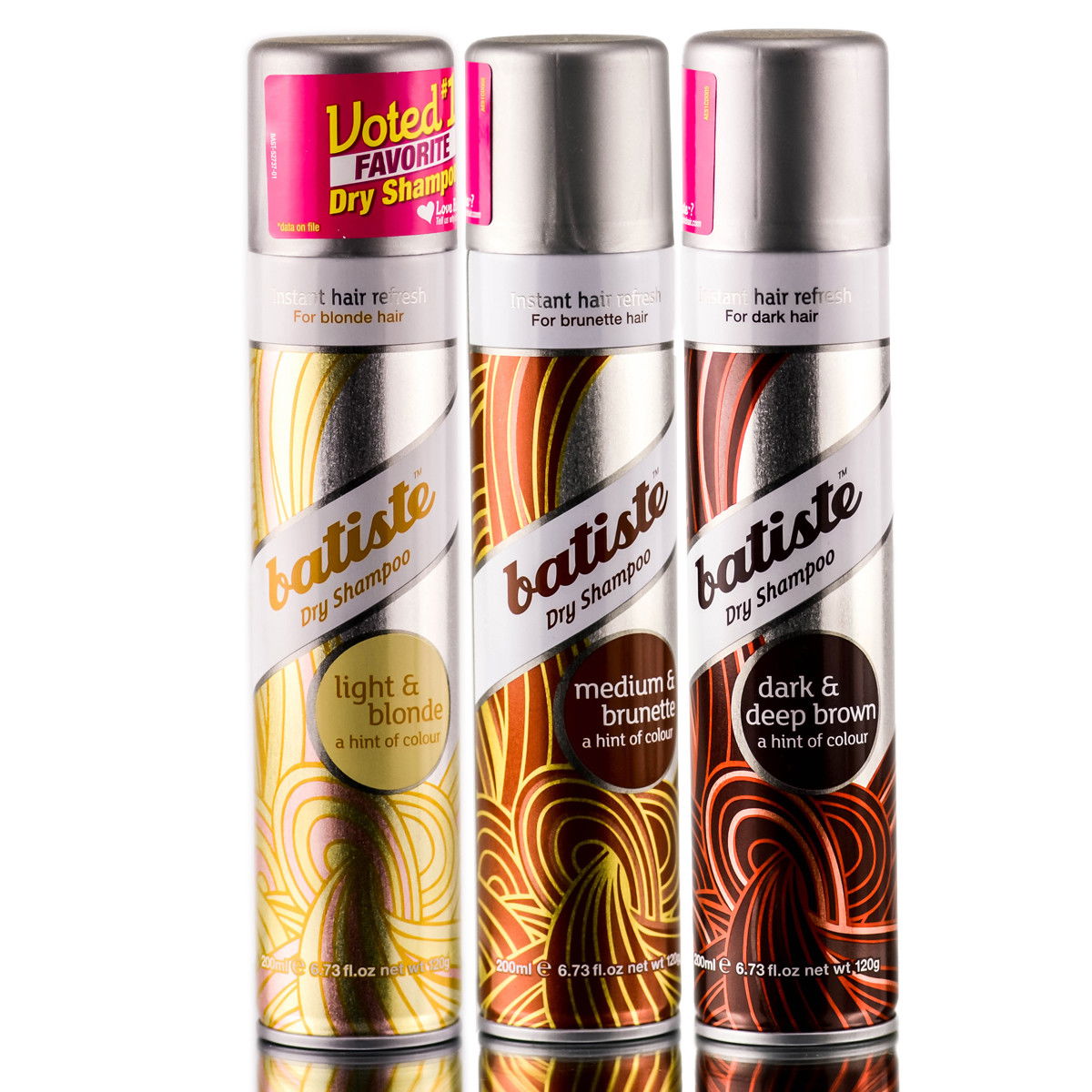 oz Medium Brunette, Batiste Coloured Dry Shampoo SleekShop