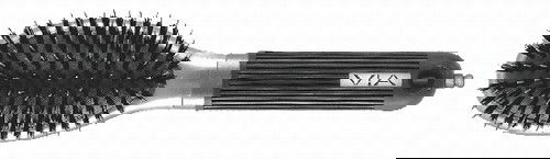 Via Crystal Ion Oval Cushion Boar Brush