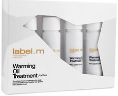 Label. M Warming Oil Treatment-image1