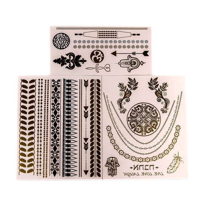 Tattoo Bella Temporary Metallic Tattoos-image2 Tattoo Bella Temporary Metallic Tattoos-image2