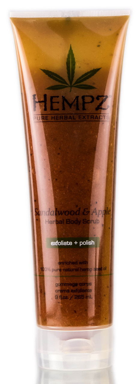 Hempz Herbal Body Scrub - Sandalwood and Apple