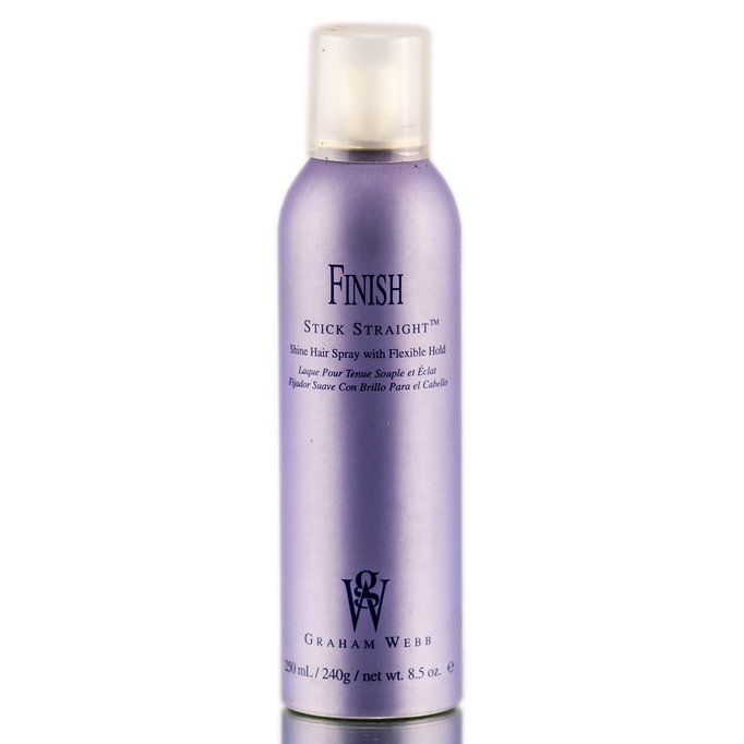 Graham Webb Finish Stick Straight Shine Hair Spray-image1 Graham Webb Finish Stick Straight Shine Hair Spray-image1