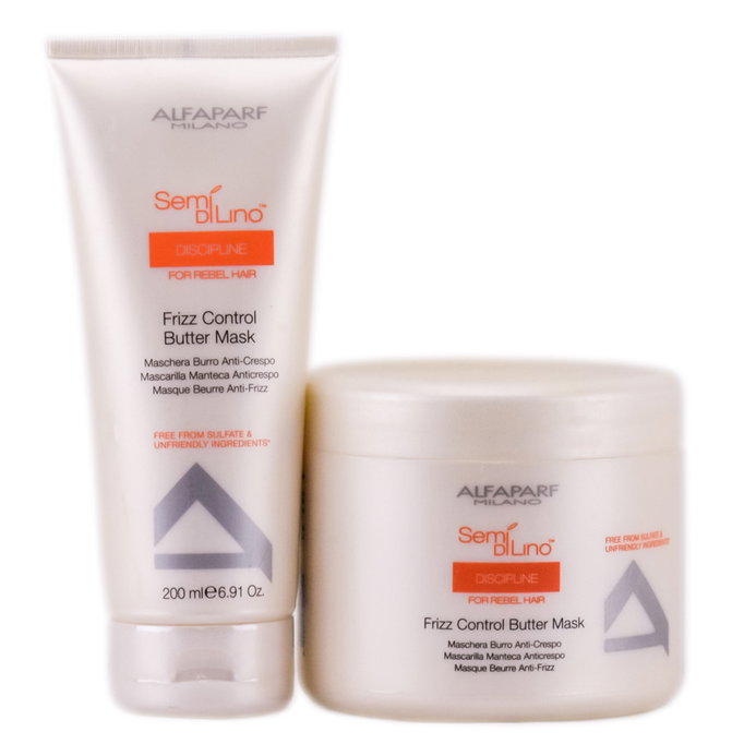 Alfaparf Semi Di Lino Discipline Frizz Control Butter Mask-image1 Alfaparf Semi Di Lino Discipline Frizz Control Butter Mask-image1