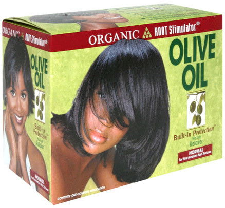 Organic Root Stimulator Olive Oil No-Lye Relaxer - Normal Hair