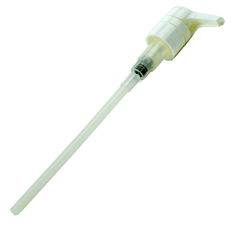 Crome Pump for 33 ounce Liter Size Bottles