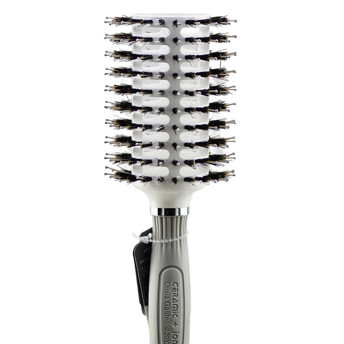 Olivia Garden Ceramic + ion Turbo Vent 100% Boar Collection