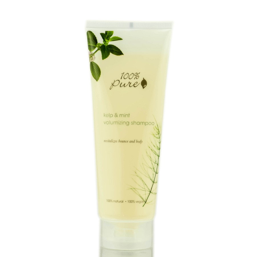 100% Pure Kelp & Mint Volumizing Shampoo-image1 100% Pure Kelp & Mint Volumizing Shampoo-image1