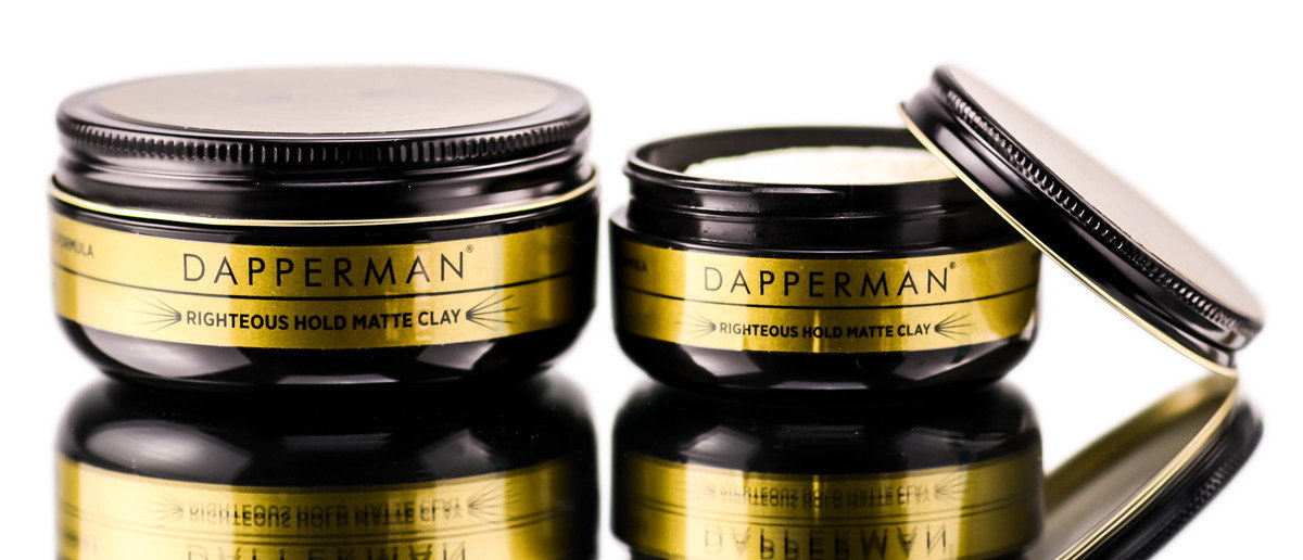 Dapperman Naturally Derived Righteous Hold Matte Clay-image1