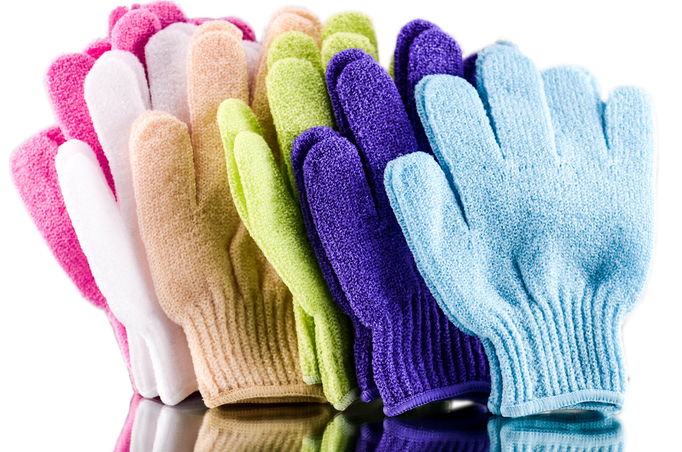 Spa Sister: Spa Sister Exfoliating Bathing Gloves