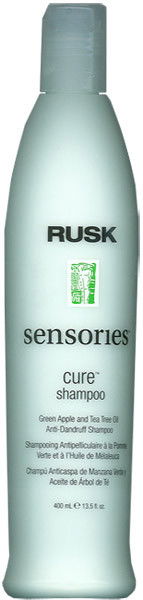 Rusk Sensories Cure Green Apple & Tea Tree Oil Anti-Dandruff Shampoo