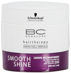 Schwarzkopf BC Bonacure Hairtherapy Smooth Shine Leave-In Treatment