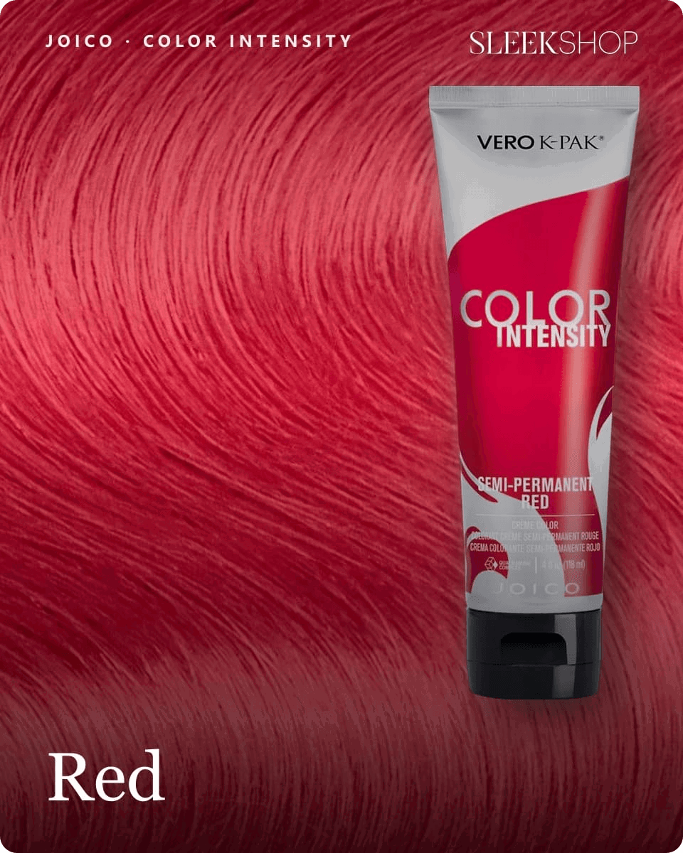 Red, Joico COLOR INTENSITY Semi-Permanent Hair Color Dye Haircolor