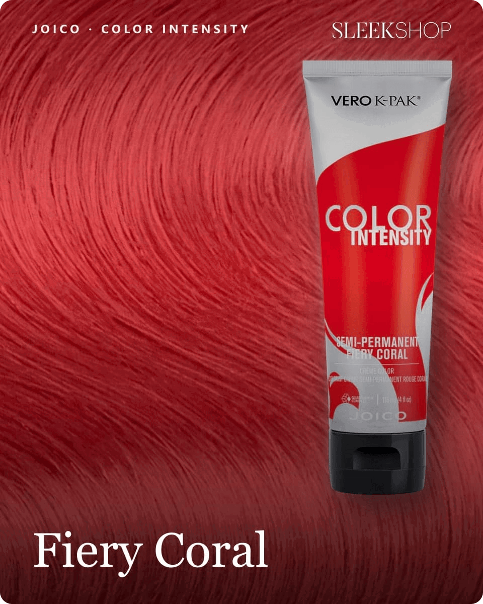 Red, Joico COLOR INTENSITY Semi-Permanent Hair Color Dye Haircolor