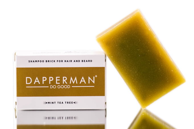 Dapperman Organic Shampoo Brick for Head & Beard