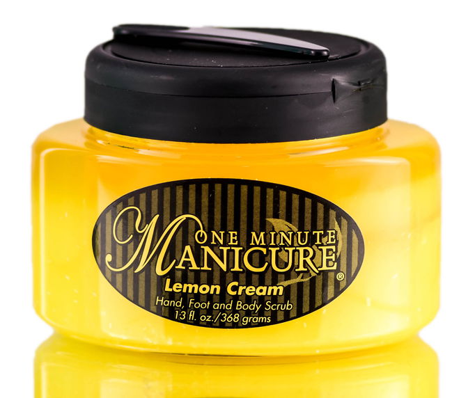 One Minute Manicure - Hand, Foot, and Body Scrub - Lemon Cream
