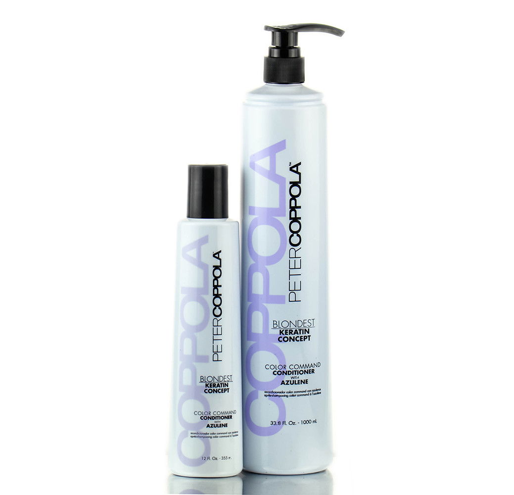 Size 12 oz Peter Coppola Keratin Concept Color Command Sulfate Free Shampoo w Azulene SleekShop