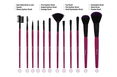 BH Cosmetics 12 Pc Berry Brush Set