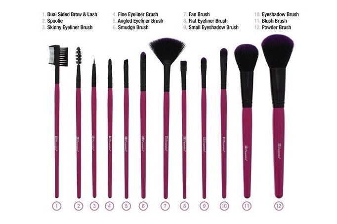 BH Cosmetics 12 Pc Berry Brush Set
