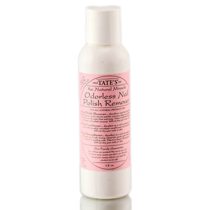 Tate's The Natural Miracle Odorless Nail Polish Remover