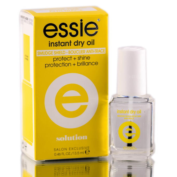 Nail Supplements: Essie Instant Dry Oil Smudge Shield Solution
