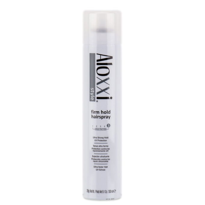Aloxxi Style Firm Hold Hair Spray Ultra Strong Hold UV Protection