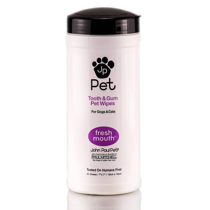 John Paul Pet Tooth & Gum Wipes For All Pets-image1 John Paul Pet Tooth & Gum Wipes For All Pets-image1