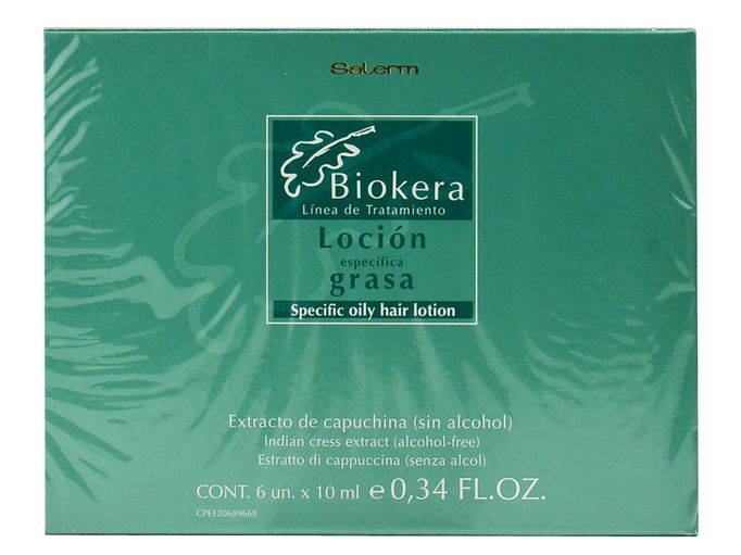 Salerm Biokera Specific Oily Hair Lotion