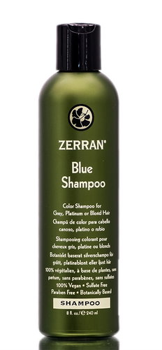 Zerran Blue Shampoo - for Brassy, Grey or Platinum Hair-image1 Zerran Blue Shampoo - for Brassy, Grey or Platinum Hair-image1