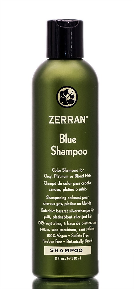 Zerran Blue Shampoo - for Brassy, Grey or Platinum Hair-image1 Zerran Blue Shampoo - for Brassy, Grey or Platinum Hair-image1