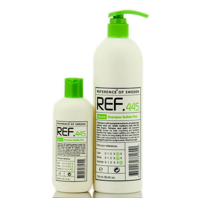 Reference of Sweden 445 Volume Shampoo Sulfate Free