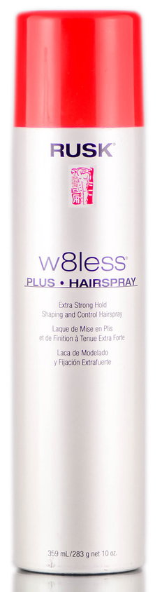 Rusk W8less Plus - Extra Strong Hold Shaping & Control Hairspray-image1 Rusk W8less Plus - Extra Strong Hold Shaping & Control Hairspray-image1
