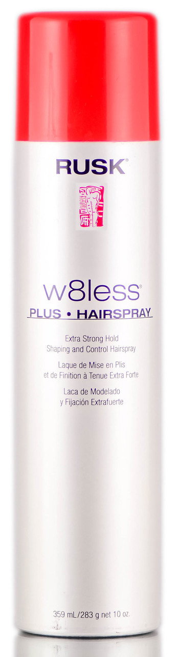 Rusk W8less Plus - Extra Strong Hold Shaping & Control Hairspray-image1 Rusk W8less Plus - Extra Strong Hold Shaping & Control Hairspray-image1