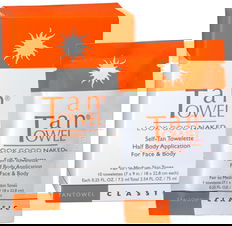 TanTowel Self-Tan Towelette - Half Body Application (Classic)