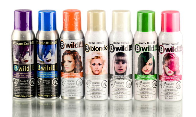 Jerome Russell Bwild Temporary Hair Color Spray