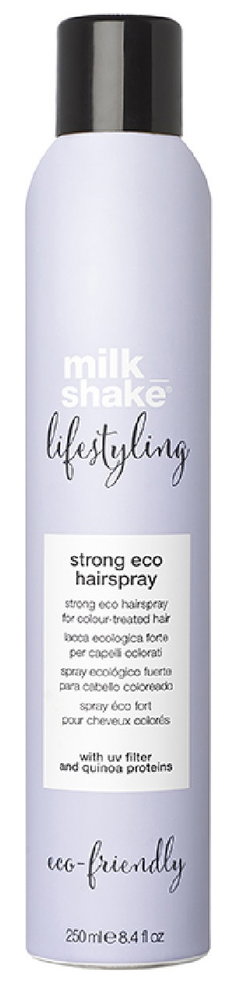 Milkshake Lifestyling Strong Eco Hairspray for Color-Treated Hair-image1 Milkshake Lifestyling Strong Eco Hairspray for Color-Treated Hair-image1