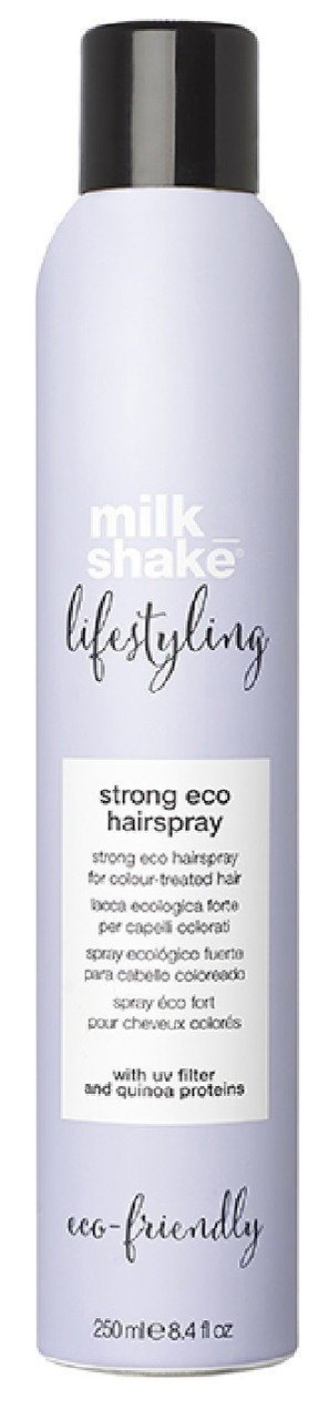 Milkshake Lifestyling Strong Eco Hairspray for Color-Treated Hair-image1 Milkshake Lifestyling Strong Eco Hairspray for Color-Treated Hair-image1
